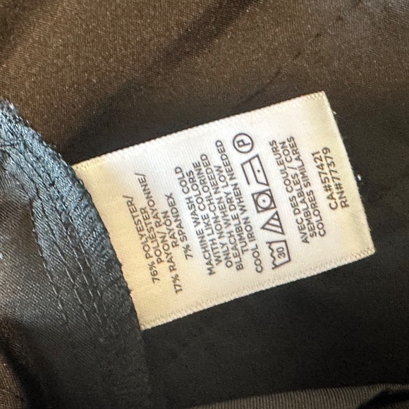 Ann Taylor Factory Black Trouser Pants - 14 - Picture 10 of 14